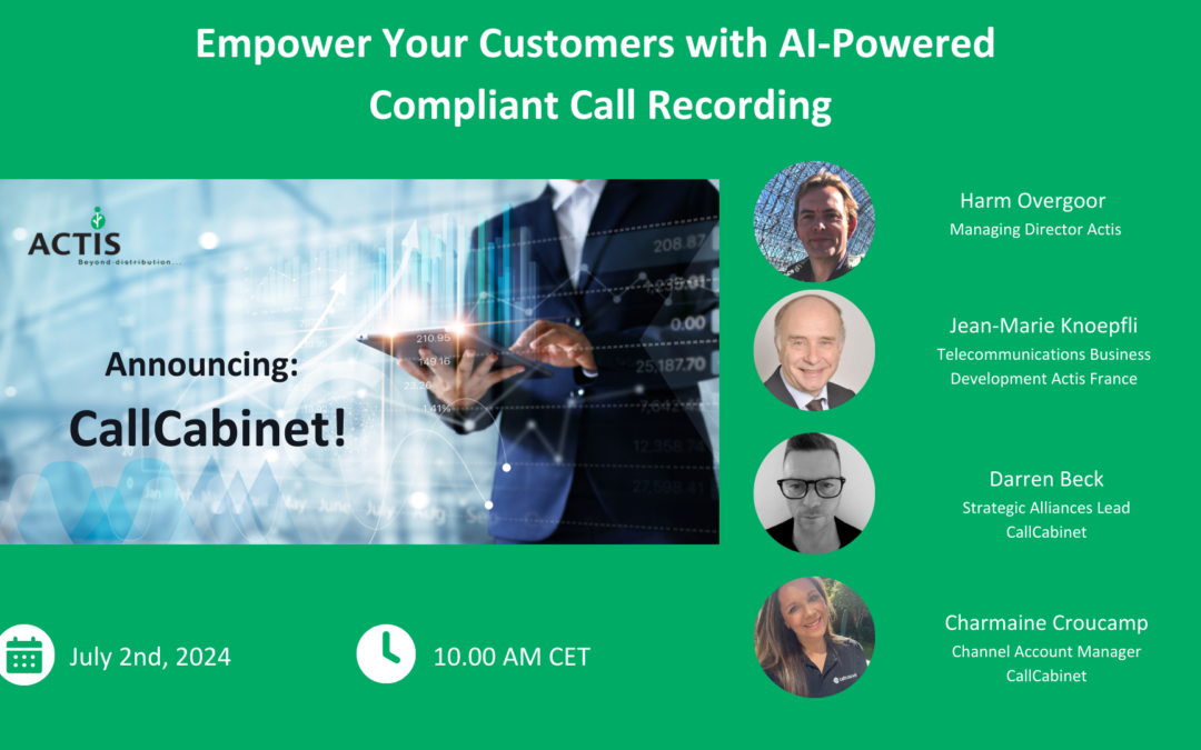 Live webinar: Empower Your Customers with AI-Powered Compliant Call Recording